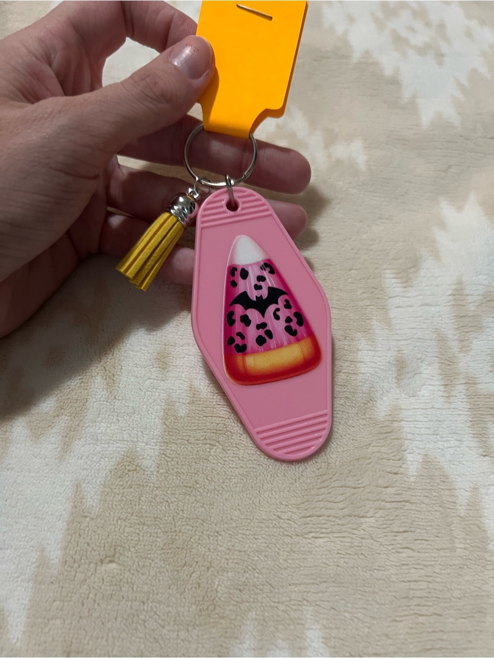 Candy Corn Keychain 🦇